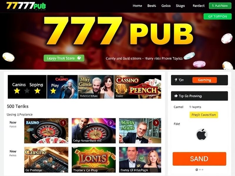 Discover the legitimacy of 777pub.com at 777pub legit.com. Learn why it is one of the most trusted online gambling platforms for slots, poker, and table games.
